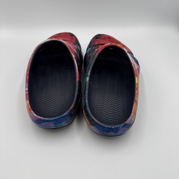 KEEN Women's Yogui Arts Garcia New York at Night Tie Dye Clogs Mules Size 6 - Picture 2 of 14